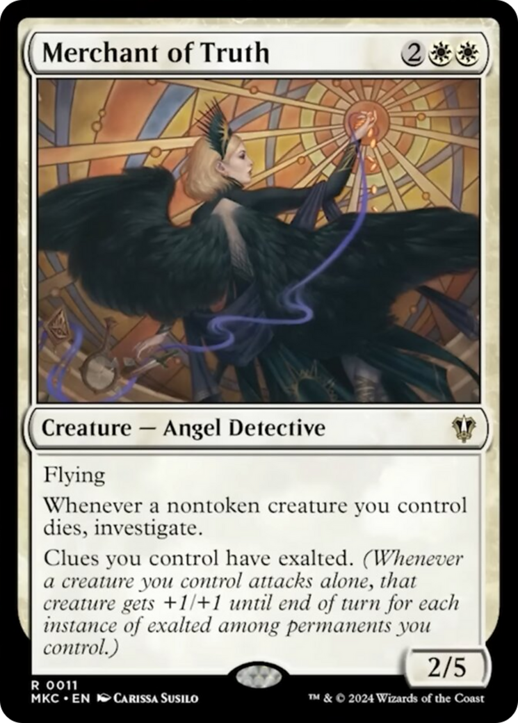 Merchant of Truth [Murders at Karlov Manor Commander] | Jomio and Rueliete's Cards and Comics