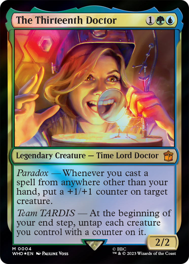 The Thirteenth Doctor [Doctor Who] | Jomio and Rueliete's Cards and Comics