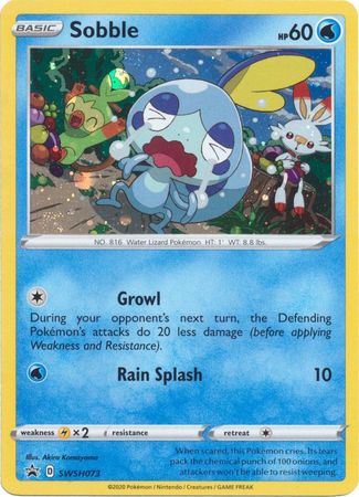 Sobble (SWSH073) [Sword & Shield: Black Star Promos] | Jomio and Rueliete's Cards and Comics