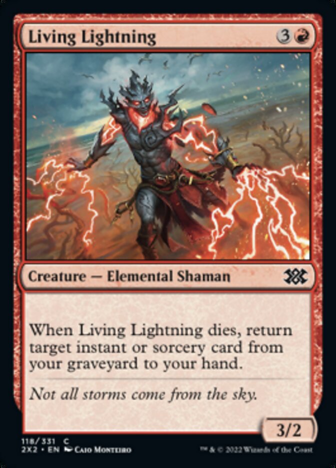 Living Lightning [Double Masters 2022] | Jomio and Rueliete's Cards and Comics