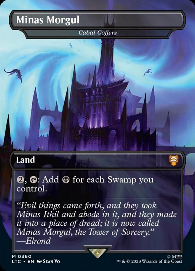 Minas Morgul - Cabal Coffers [The Lord of the Rings: Tales of Middle-Earth Commander] | Jomio and Rueliete's Cards and Comics