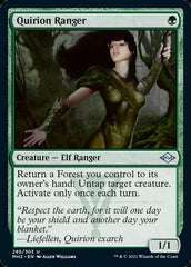 Quirion Ranger (Foil Etched) [Modern Horizons 2] | Jomio and Rueliete's Cards and Comics