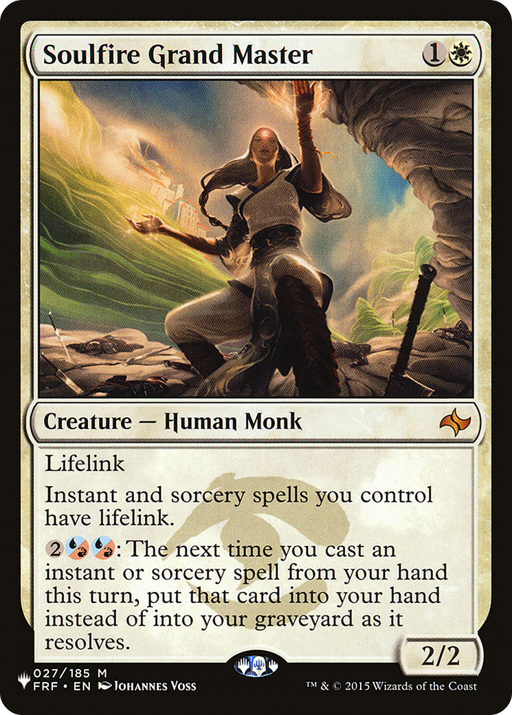 Soulfire Grand Master [The List] | Jomio and Rueliete's Cards and Comics