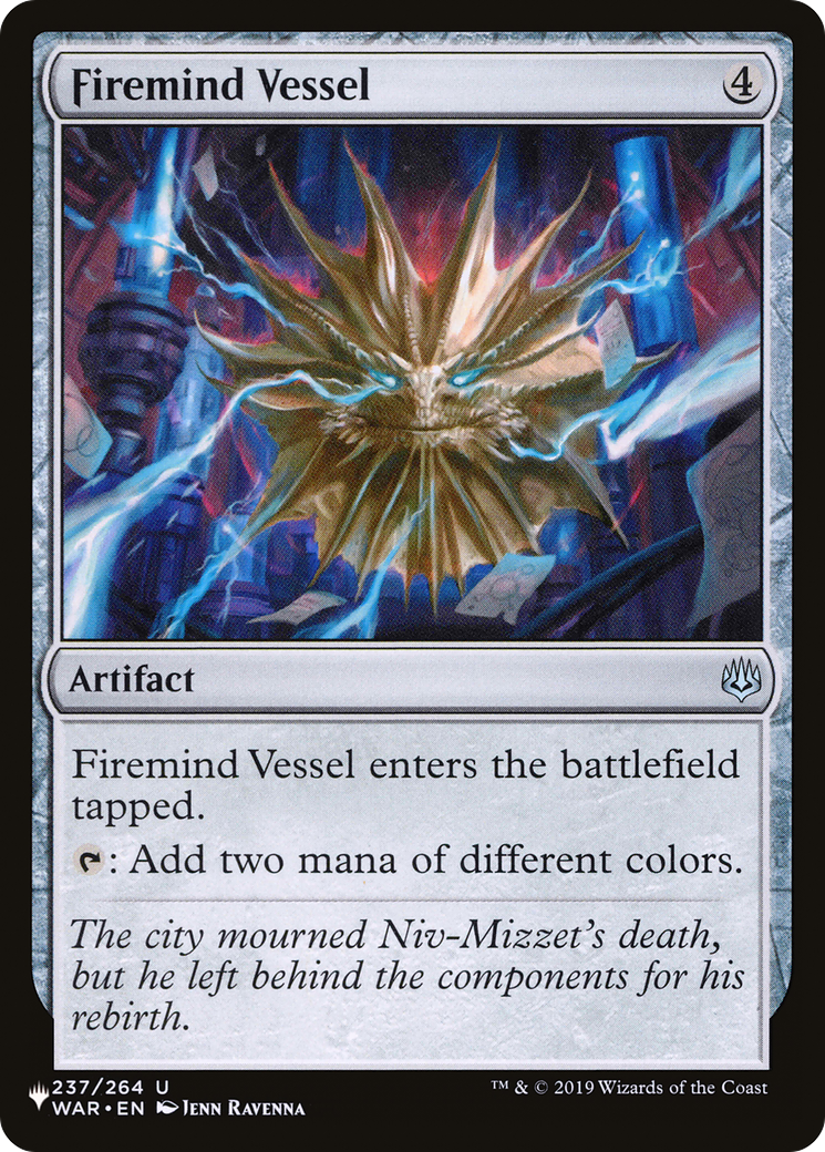 Firemind Vessel [The List] | Jomio and Rueliete's Cards and Comics