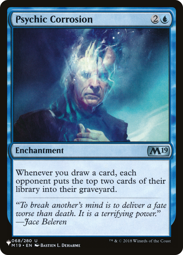 Psychic Corrosion [The List] | Jomio and Rueliete's Cards and Comics
