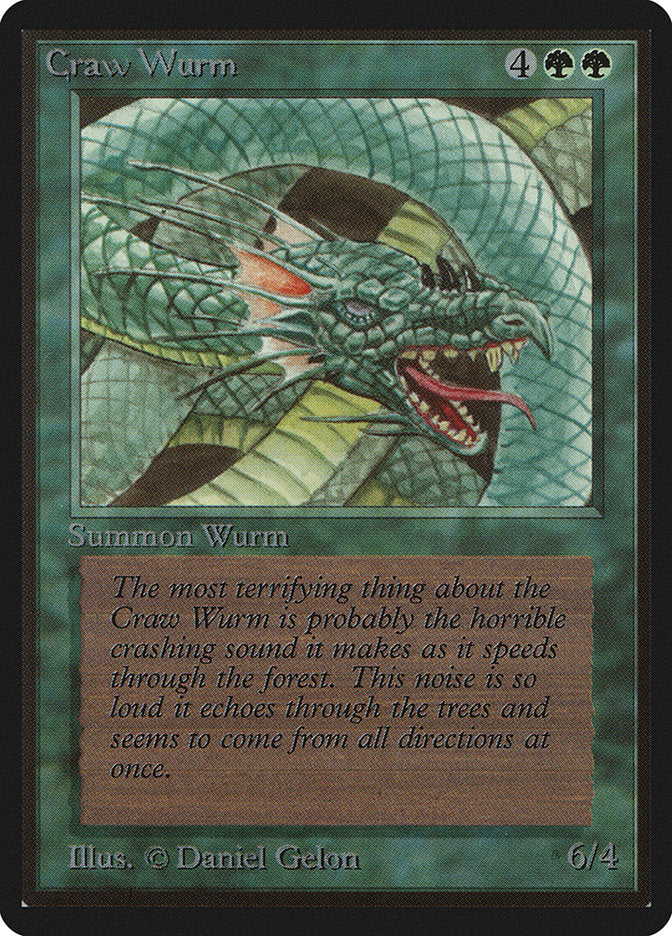 Craw Wurm [Beta Edition] | Jomio and Rueliete's Cards and Comics