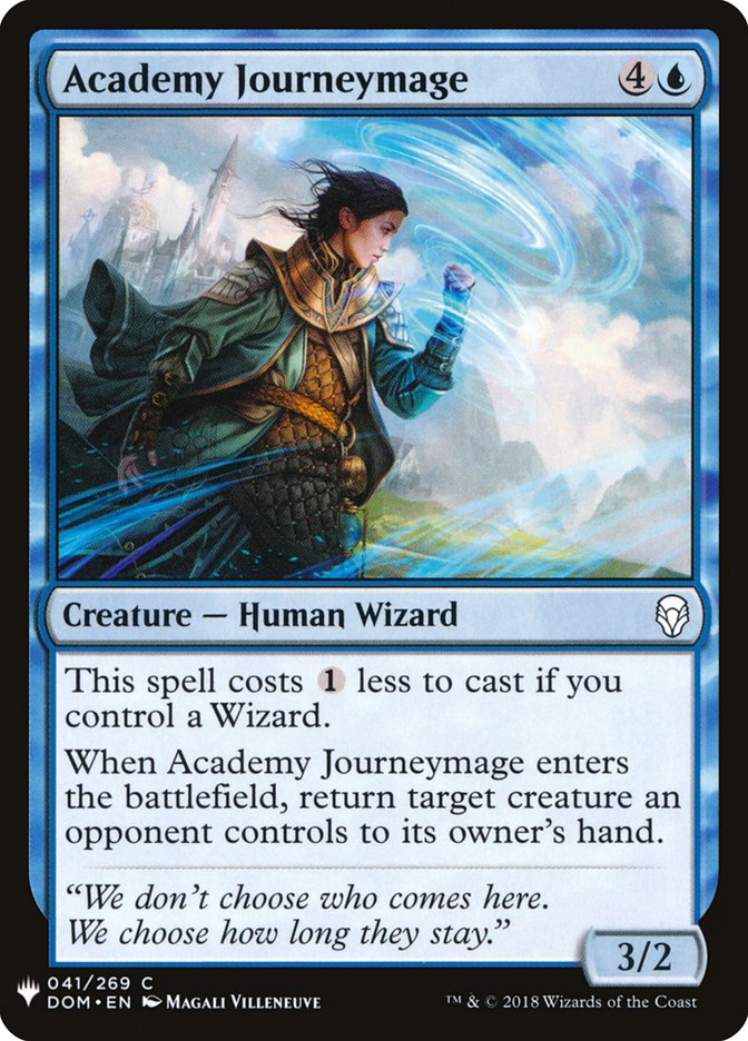 Academy Journeymage [Mystery Booster] | Jomio and Rueliete's Cards and Comics