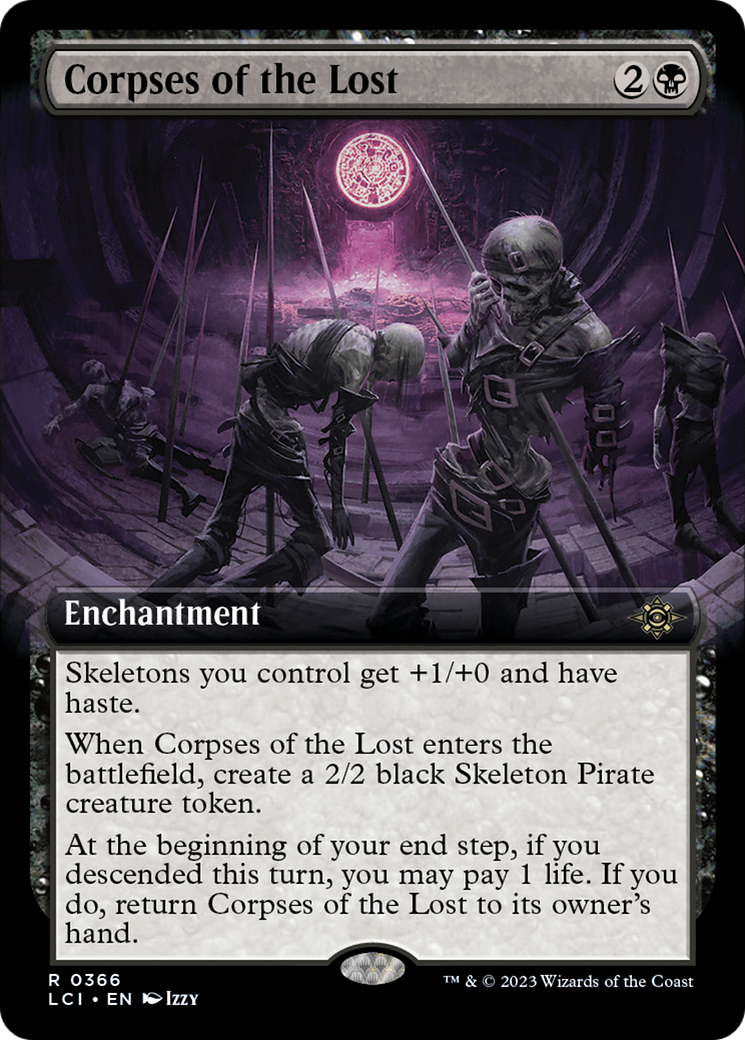 Corpses of the Lost (Extended Art) [The Lost Caverns of Ixalan] | Jomio and Rueliete's Cards and Comics