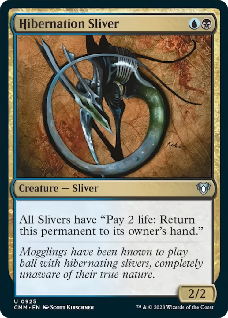 Hibernation Sliver [Commander Masters] | Jomio and Rueliete's Cards and Comics