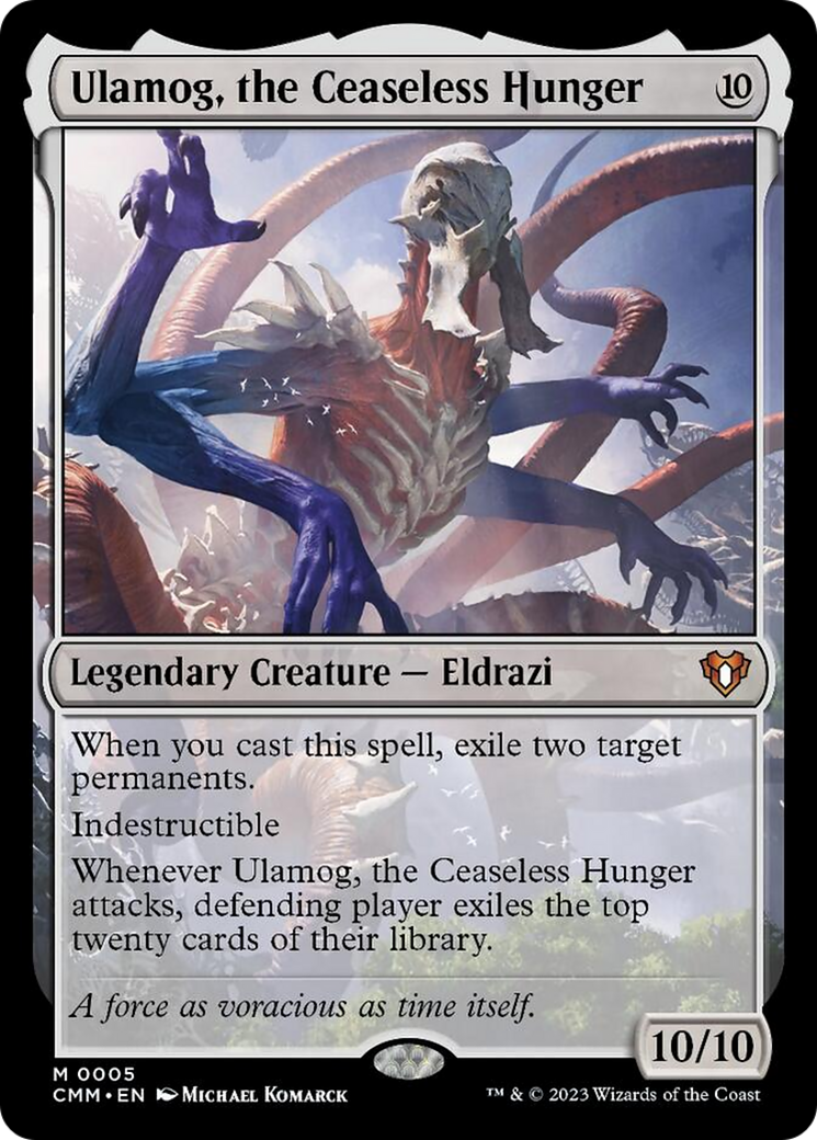 Ulamog, the Ceaseless Hunger [Commander Masters] | Jomio and Rueliete's Cards and Comics