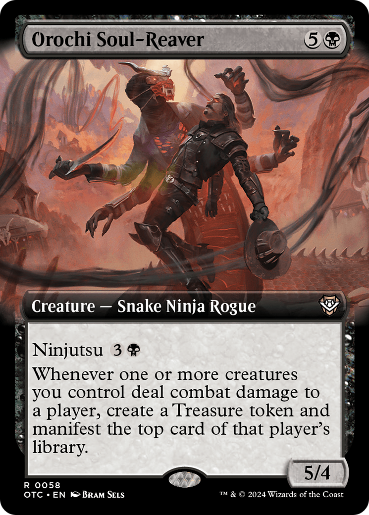 Orochi Soul-Reaver (Extended Art) [Outlaws of Thunder Junction Commander] | Jomio and Rueliete's Cards and Comics