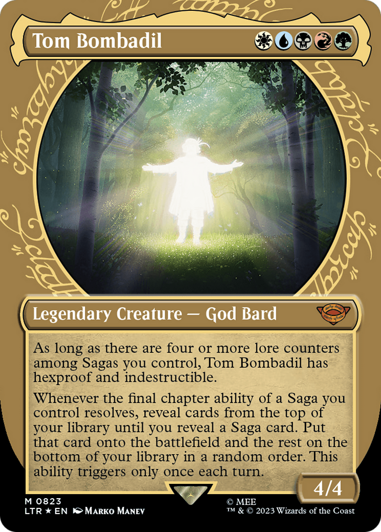 Tom Bombadil (Showcase) (Surge Foil) [The Lord of the Rings: Tales of Middle-Earth] | Jomio and Rueliete's Cards and Comics