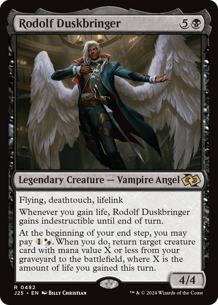 Rodolf Duskbringer [Foundations Jumpstart] | Jomio and Rueliete's Cards and Comics