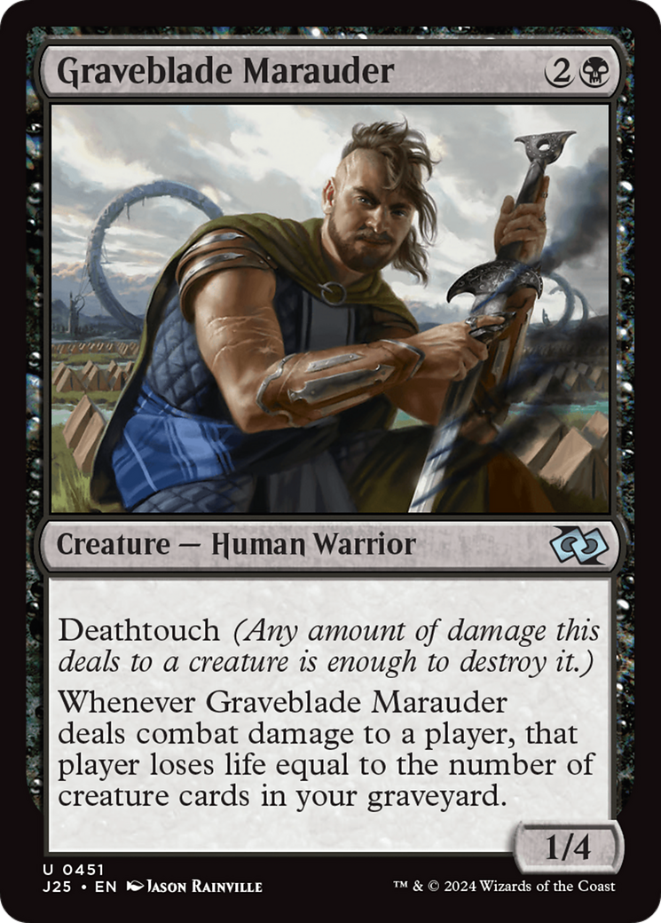 Graveblade Marauder [Foundations Jumpstart] | Jomio and Rueliete's Cards and Comics