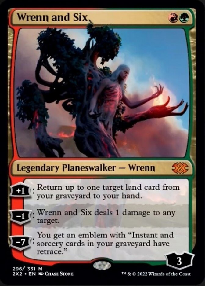 Wrenn and Six [Double Masters 2022] | Jomio and Rueliete's Cards and Comics