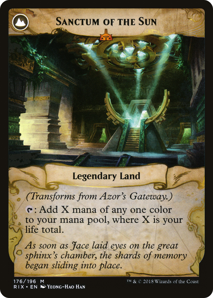 Azor's Gateway // Sanctum of the Sun [Secret Lair: From Cute to Brute] | Jomio and Rueliete's Cards and Comics