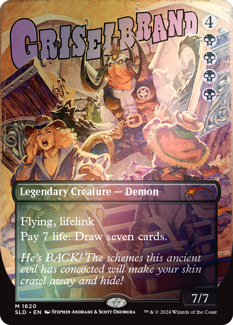 Griselbrand (1620) (Rainbow Foil) [Secret Lair Drop Series] | Jomio and Rueliete's Cards and Comics