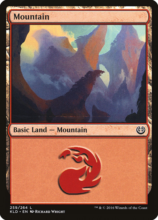 Mountain (259) [Kaladesh] | Jomio and Rueliete's Cards and Comics