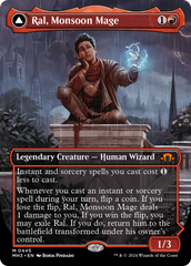 Ral, Monsoon Mage // Ral, Leyline Prodigy (Borderless) [Modern Horizons 3] | Jomio and Rueliete's Cards and Comics
