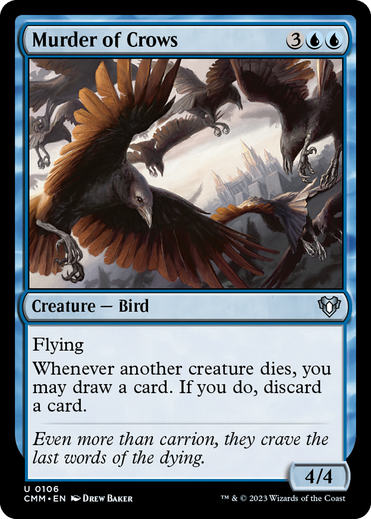 Murder of Crows [Commander Masters] | Jomio and Rueliete's Cards and Comics