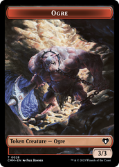 Soldier // Ogre Double-Sided Token [Commander Masters Tokens] | Jomio and Rueliete's Cards and Comics