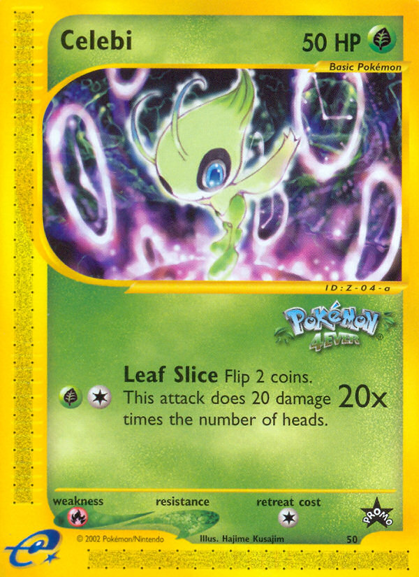 Celebi (50) [Wizards of the Coast: Black Star Promos] | Jomio and Rueliete's Cards and Comics