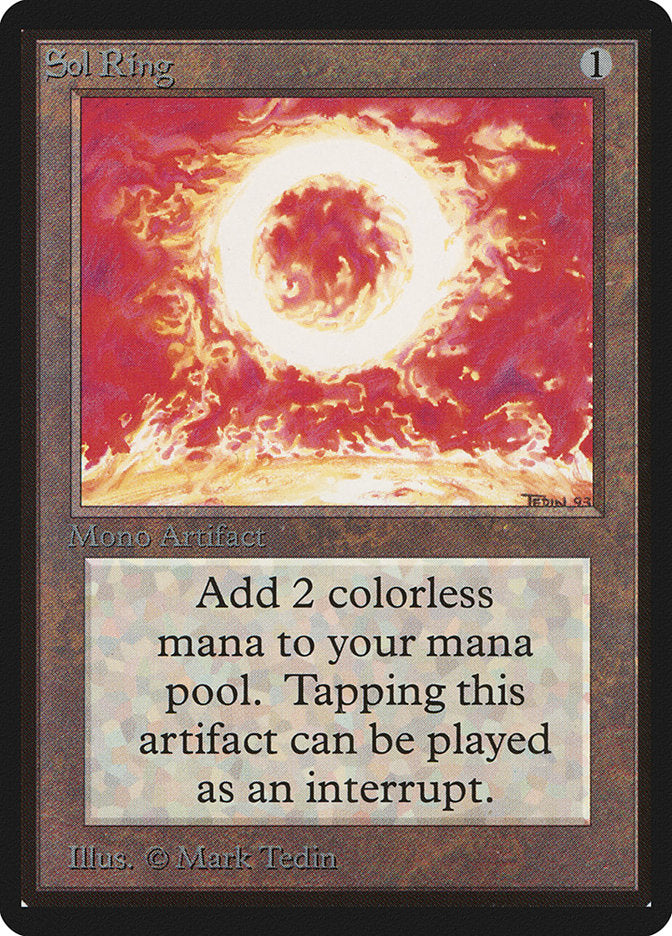 Sol Ring [Beta Edition] | Jomio and Rueliete's Cards and Comics