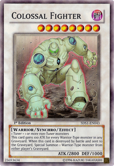 Colossal Fighter [5DS1-EN043] Common | Jomio and Rueliete's Cards and Comics