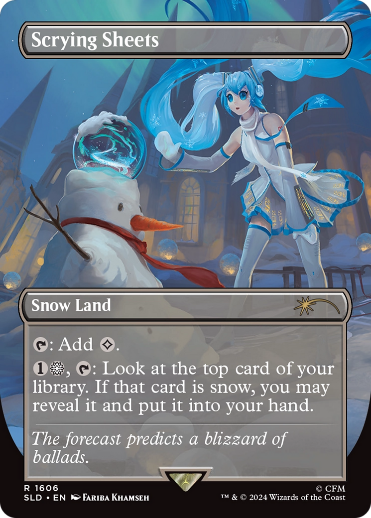 Scrying Sheets (Rainbow Foil) [Secret Lair Drop Series] | Jomio and Rueliete's Cards and Comics