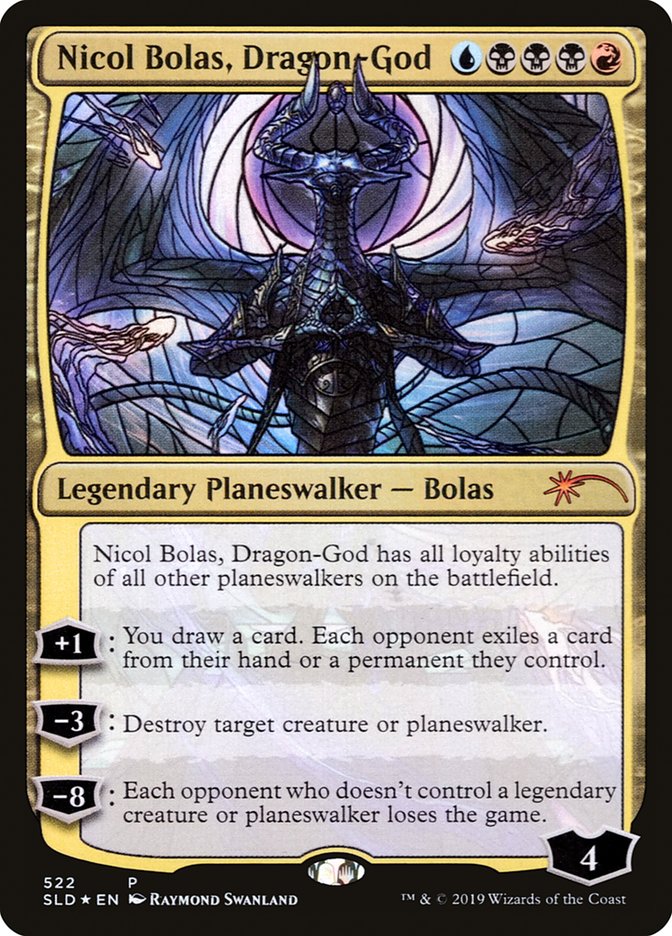Nicol Bolas, Dragon-God (Stained Glass) [Secret Lair Drop Promos] | Jomio and Rueliete's Cards and Comics