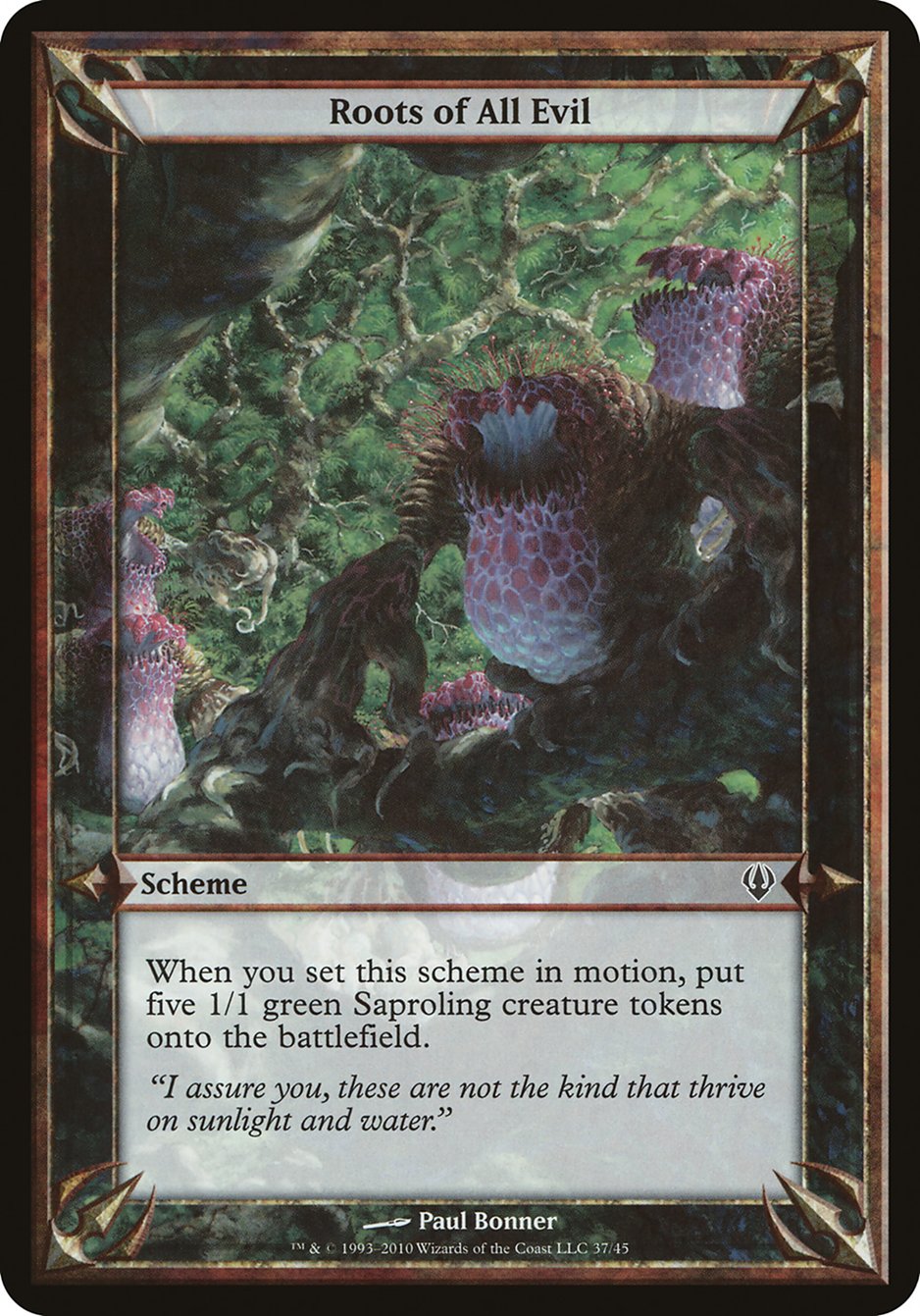 Roots of All Evil (Schemes) [Archenemy Schemes] | Jomio and Rueliete's Cards and Comics