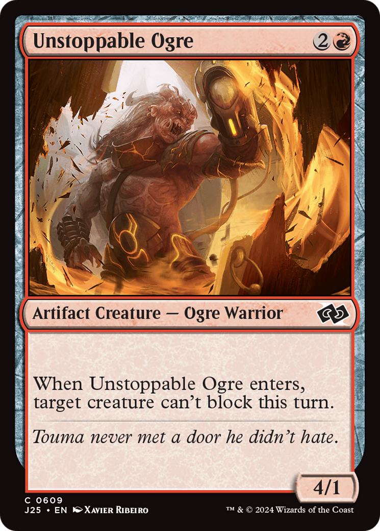 Unstoppable Ogre [Foundations Jumpstart] | Jomio and Rueliete's Cards and Comics