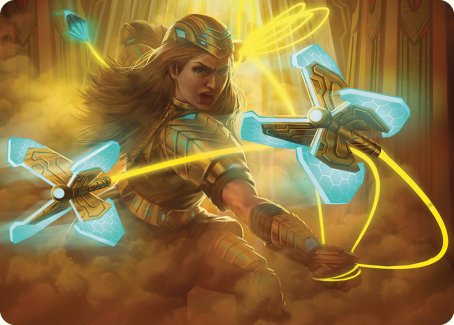 Bladehold War-Whip Art Card [Phyrexia: All Will Be One Art Series] | Jomio and Rueliete's Cards and Comics