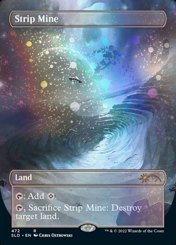 Strip Mine (Galaxy Foil) [Secret Lair Drop Series] | Jomio and Rueliete's Cards and Comics