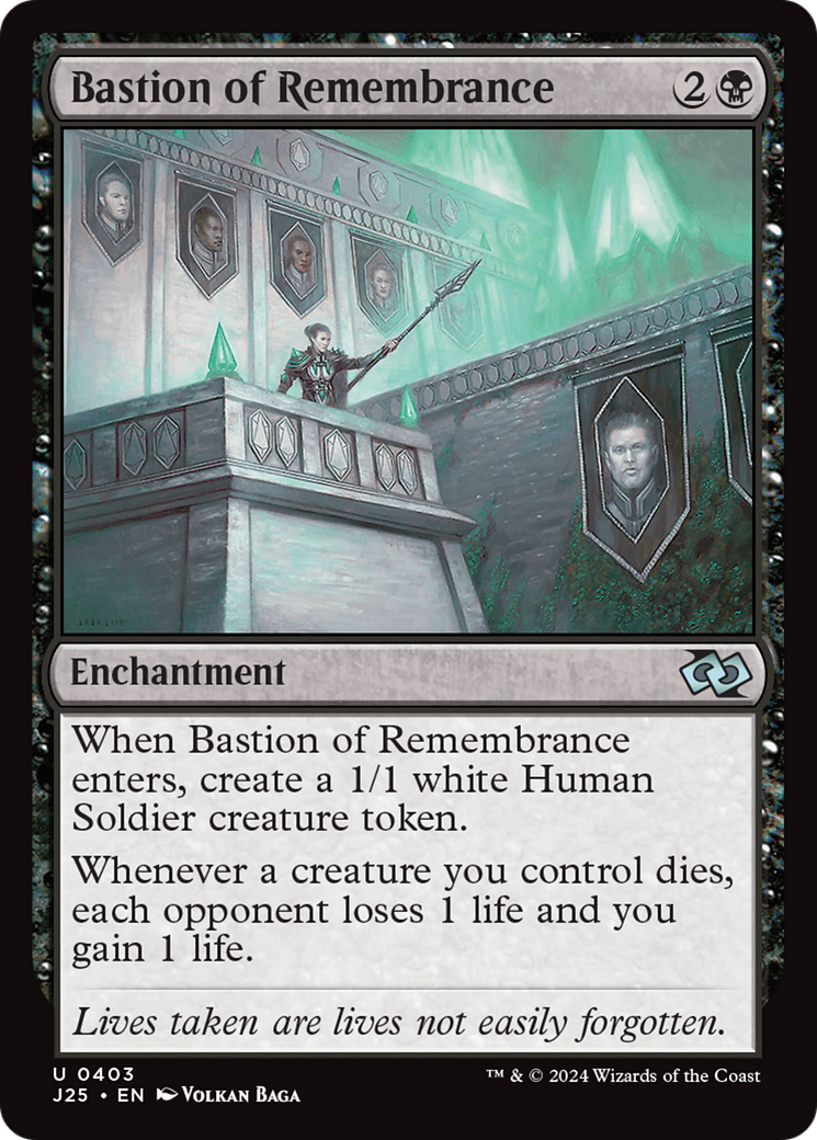 Bastion of Remembrance [Foundations Jumpstart] | Jomio and Rueliete's Cards and Comics