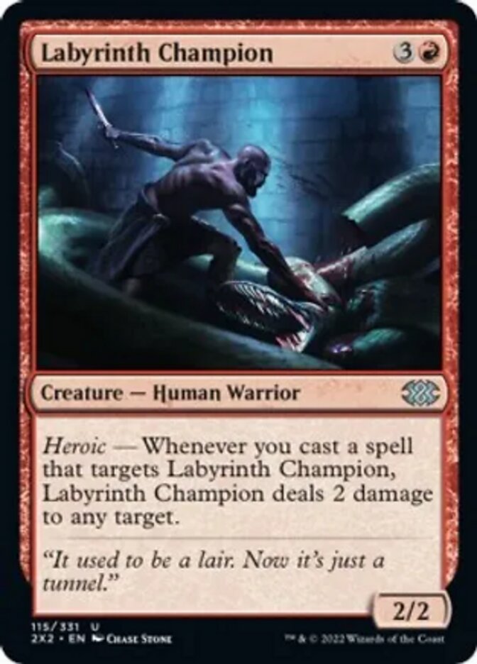 Labyrinth Champion [Double Masters 2022] | Jomio and Rueliete's Cards and Comics