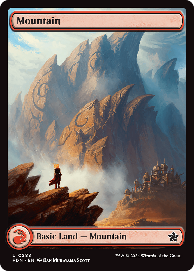 Mountain (0288) [Foundations] | Jomio and Rueliete's Cards and Comics