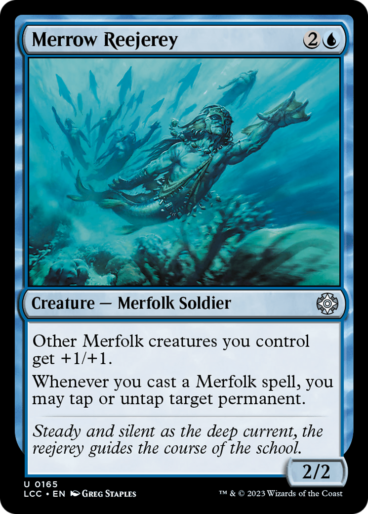 Merrow Reejerey [The Lost Caverns of Ixalan Commander] | Jomio and Rueliete's Cards and Comics