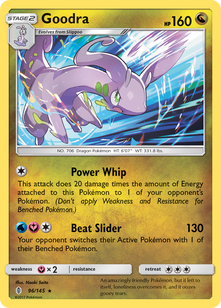 Goodra (96/145) [Sun & Moon: Guardians Rising] | Jomio and Rueliete's Cards and Comics
