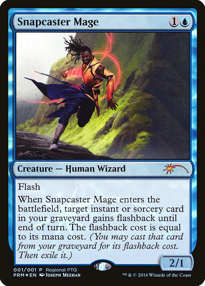Snapcaster Mage (Regional PTQ) [Pro Tour Promos] | Jomio and Rueliete's Cards and Comics