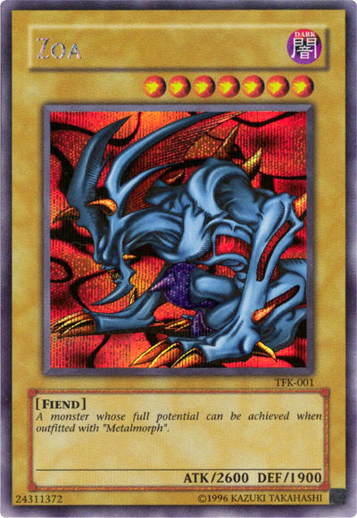 Zoa [TFK-001] Prismatic Secret Rare | Jomio and Rueliete's Cards and Comics
