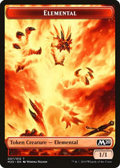 Elemental // Satyr Double-Sided Token [Challenger Decks 2020 Tokens] | Jomio and Rueliete's Cards and Comics