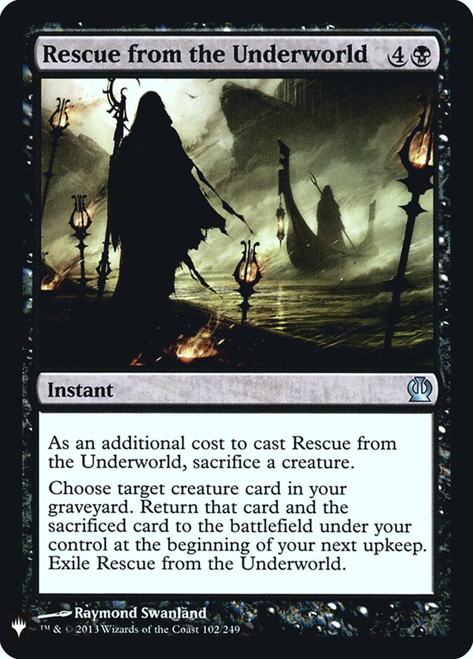 Rescue from the Underworld [Mystery Booster] | Jomio and Rueliete's Cards and Comics