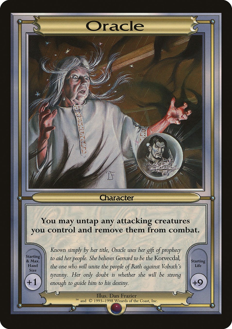 Oracle [Vanguard Series] | Jomio and Rueliete's Cards and Comics