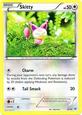 Skitty (27/30) [XY: Trainer Kit 2 - Latios] | Jomio and Rueliete's Cards and Comics