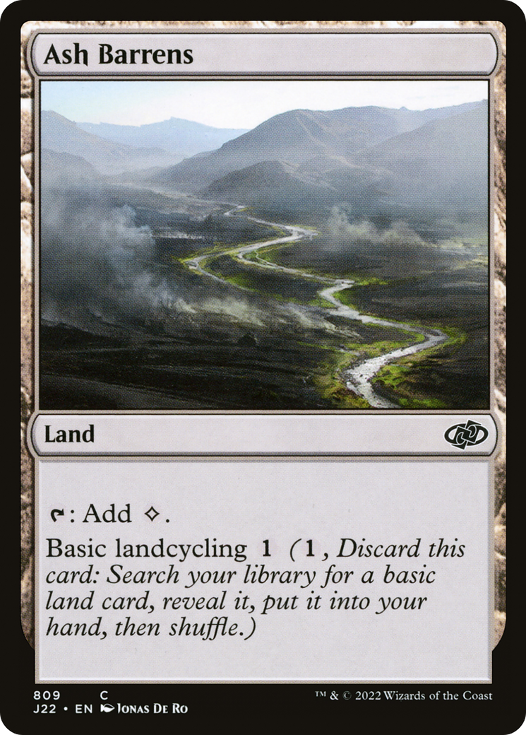 Ash Barrens [Jumpstart 2022] | Jomio and Rueliete's Cards and Comics
