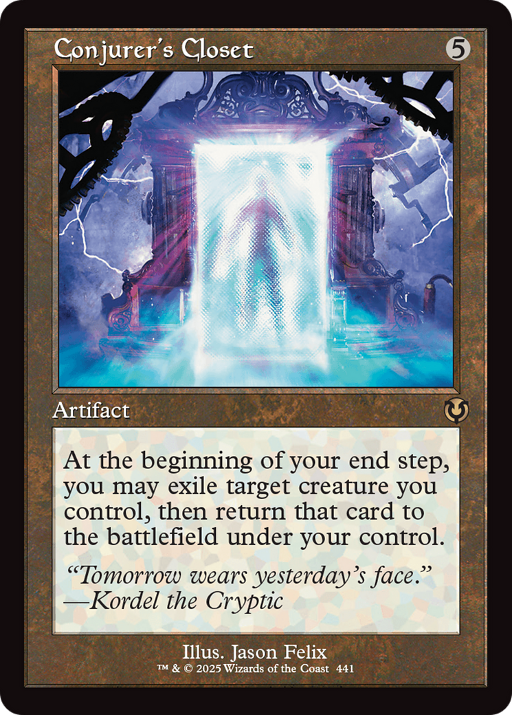 Conjurer's Closet (Retro Frame) [Innistrad Remastered] | Jomio and Rueliete's Cards and Comics