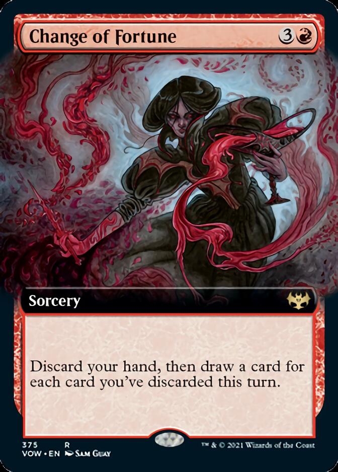 Change of Fortune (Extended Art) [Innistrad: Crimson Vow] | Jomio and Rueliete's Cards and Comics
