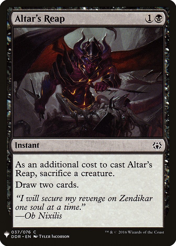 Altar's Reap [Mystery Booster] | Jomio and Rueliete's Cards and Comics