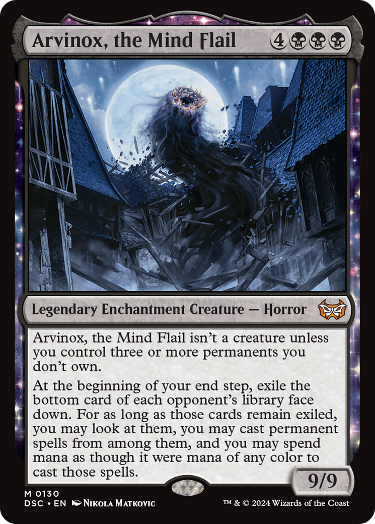 Arvinox, the Mind Flail [Duskmourn: House of Horror Commander] | Jomio and Rueliete's Cards and Comics